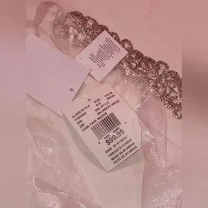 Rose Gold Wedding Gown Sash-Brand new, with tags, never worn. Looking to sell my Madi Lane Shya Ivory/Blush Champagne  main image 4